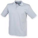 Polo Henbury Coolplus S/S Mens Silver