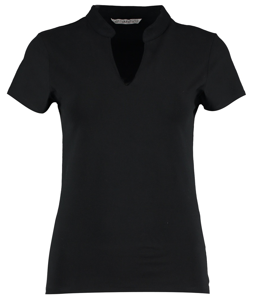 T-Shirt Mandarin collar Ladies