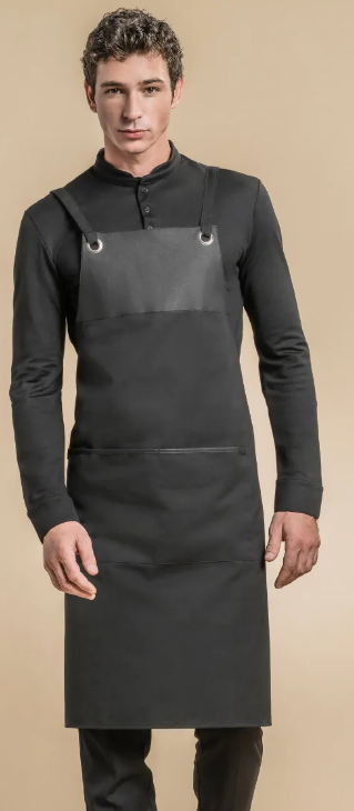 Clm Chef Tabasco Apron Black