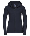 Hoodie Russell Authentic Zipped Hooded Ladies