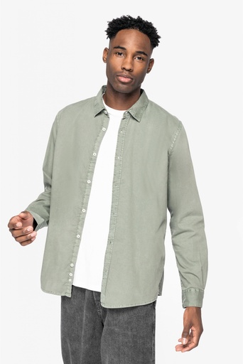 Shirt NS Washed Style L/S Mens