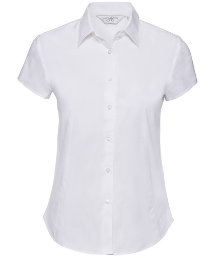 Pilot Shirt Russell Easycare Fitted Ladies 