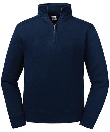 [J270M] Hoodie Russell Authentic 1/4 Zip Mens