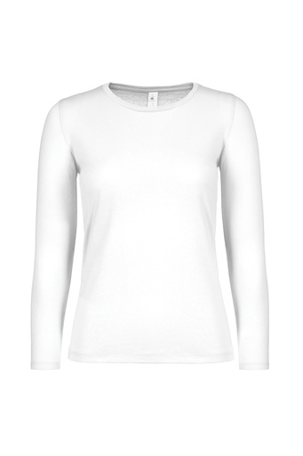 [TW06T] T-Shirt B&C E150 L/S Ladies