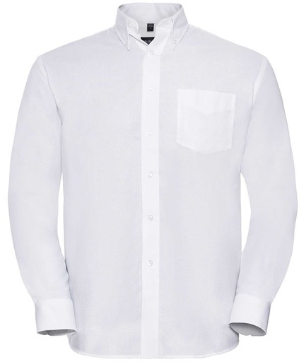 [R-932M-0] Shirt Russell Oxford L/S Mens