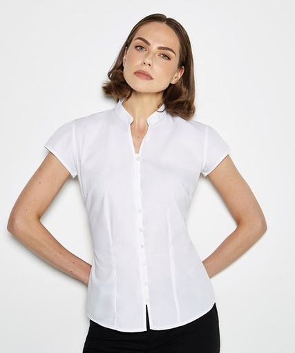 KK Ladies S/S Continental Mandarin Blouse 