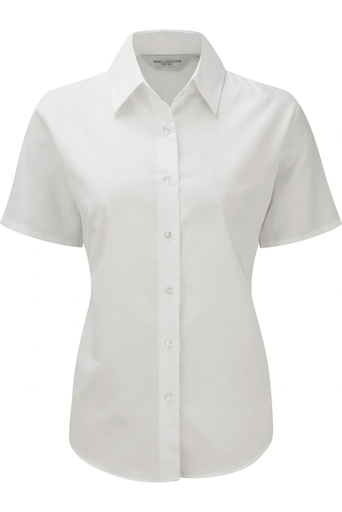 [RU933F] Shirt Russell Easycare Oxford S/S Ladies